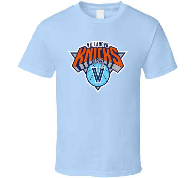 Villanova Knicks New York Mashup Parody Cool T Shirt