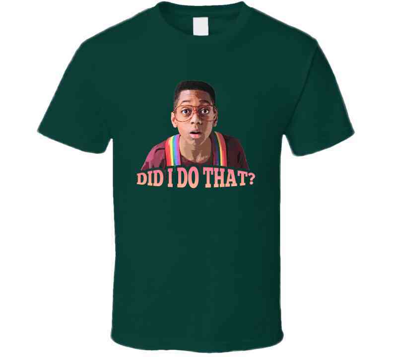 Family Matters Did I Do That Cool T Shirt