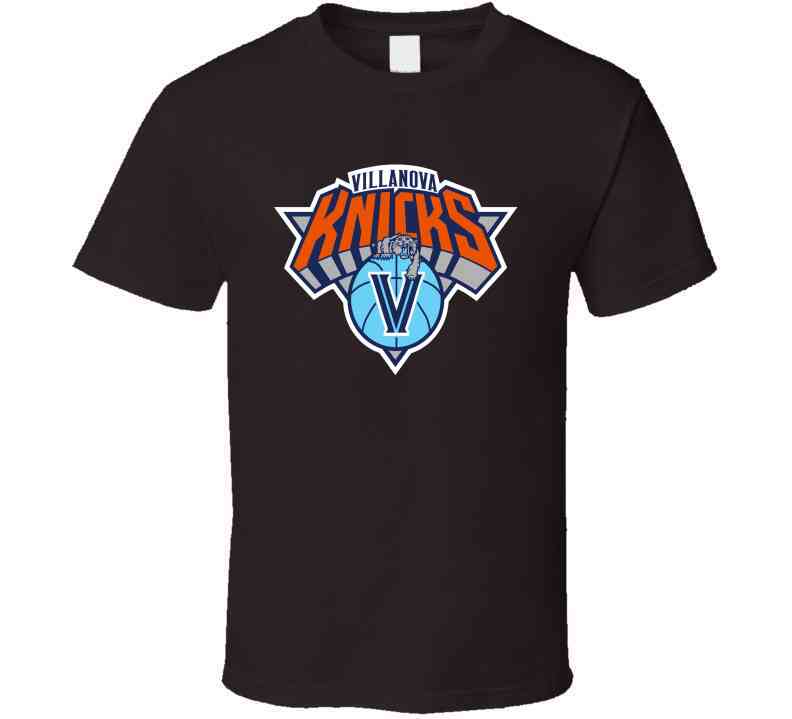 Villanova Knicks New York Mashup Parody Cool T Shirt