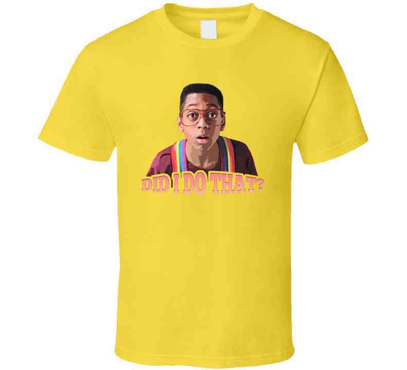 Family Matters Did I Do That Cool T Shirt