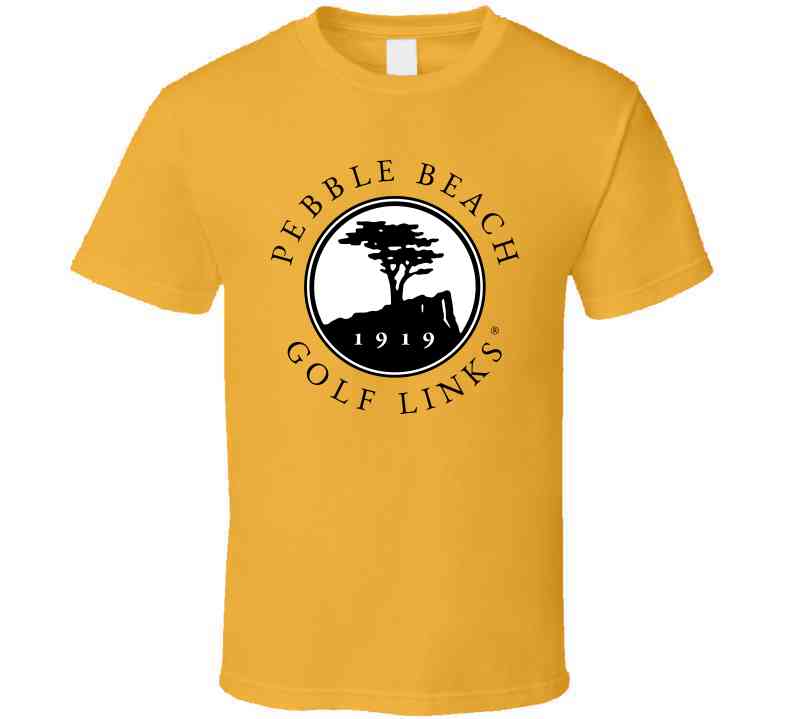 Us Open 1919 Pebble Beach Type Logo Pro Golf Fan Cool T Shirt