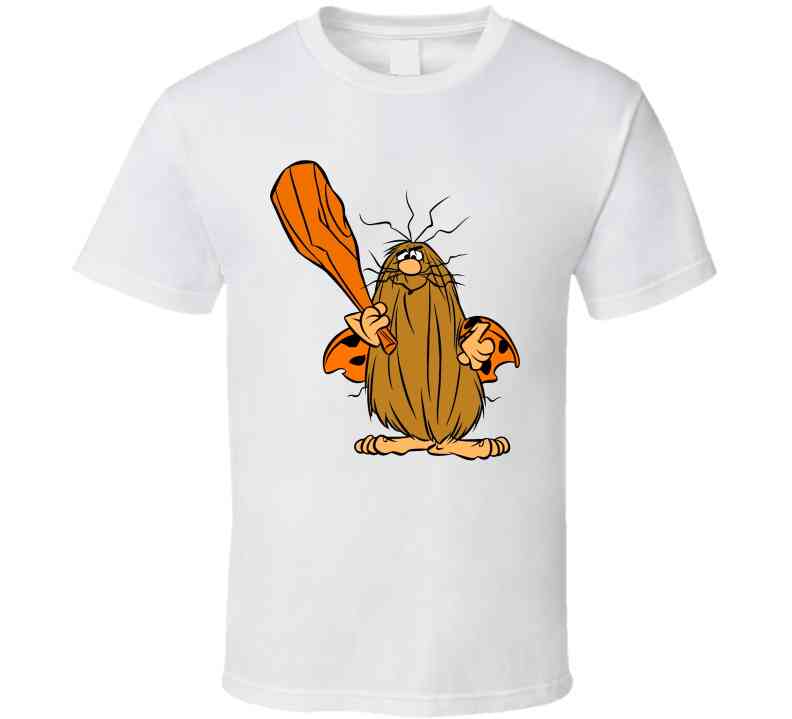 Captain Caveman Retro Cartoon Cool T Shirt