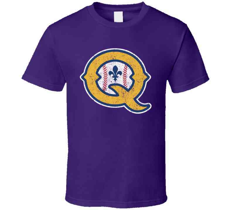 Quebec Capitales Q Canadian American Retro Pro Baseball Cool T Shirt