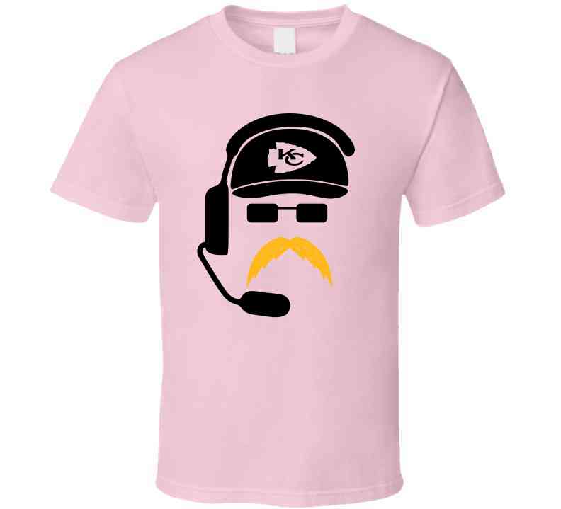 Andy Reid Kansas City Moustache Fan Cool T Shirt