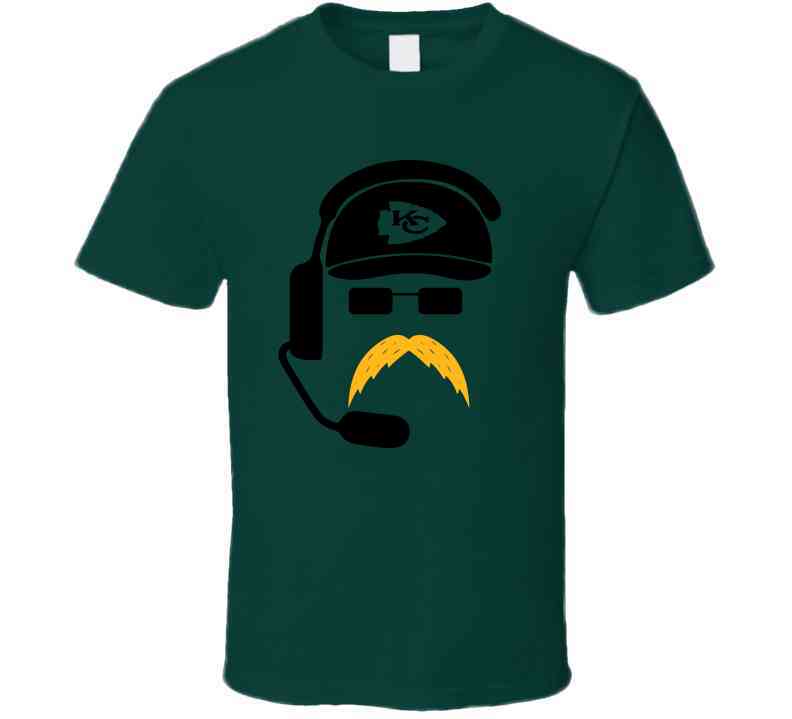 Andy Reid Kansas City Moustache Fan Cool T Shirt