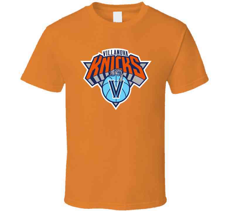 Villanova Knicks New York Mashup Parody Cool T Shirt