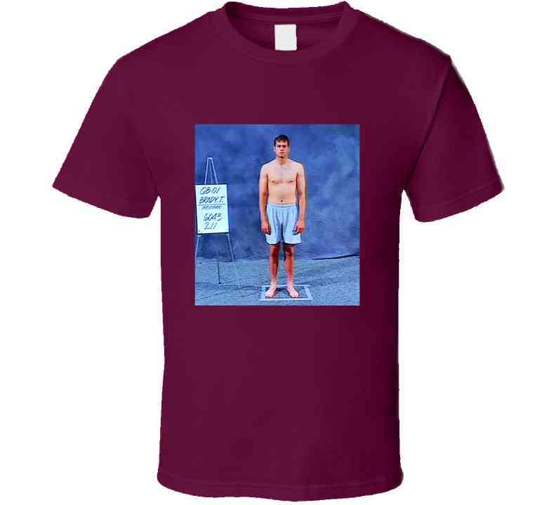 Ryan Jensen Wears Tom Brady's Combine Photo Funny Football Cool T Shirt