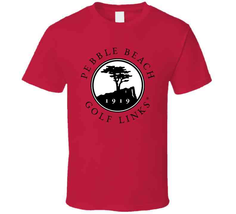Us Open 1919 Pebble Beach Type Logo Pro Golf Fan Cool T Shirt