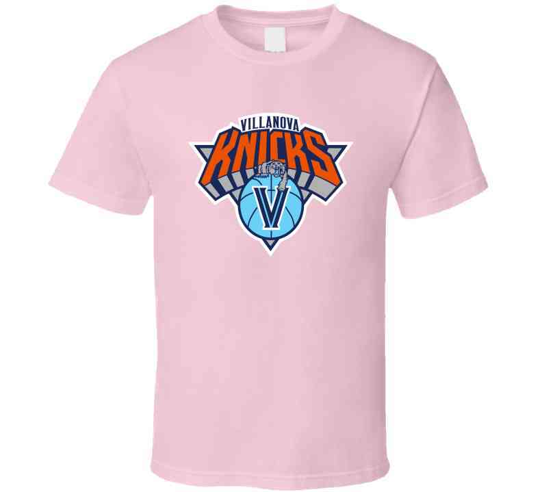 Villanova Knicks New York Mashup Parody Cool T Shirt