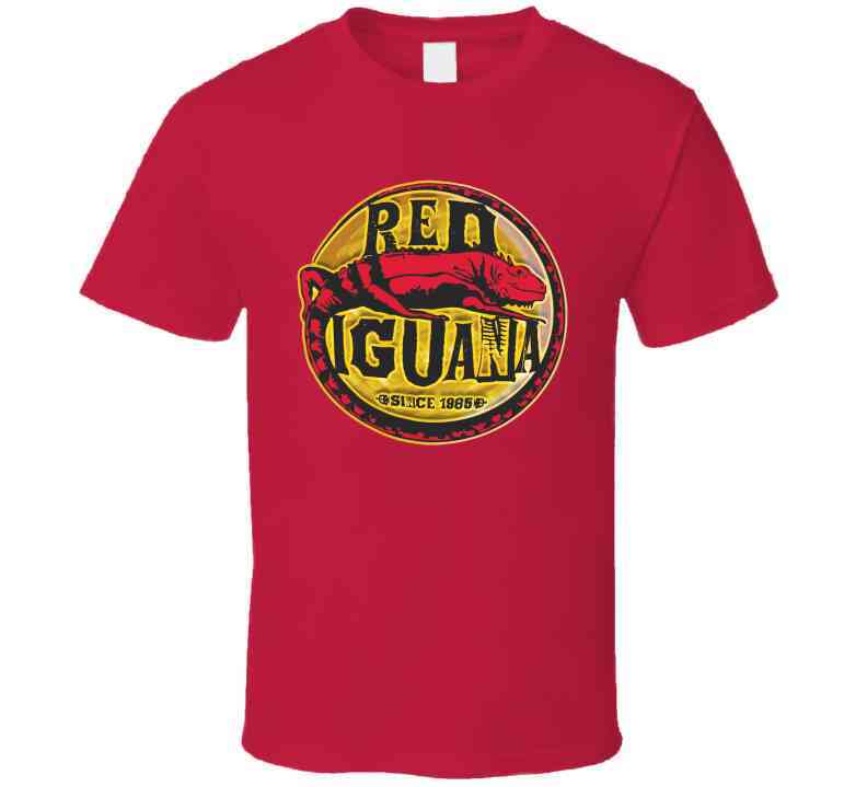 Red Iguana Salt Lake City Utah Restaurant Logo Cool Foodie T Shirt