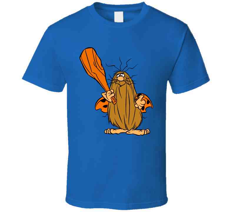 Captain Caveman Retro Cartoon Cool T Shirt