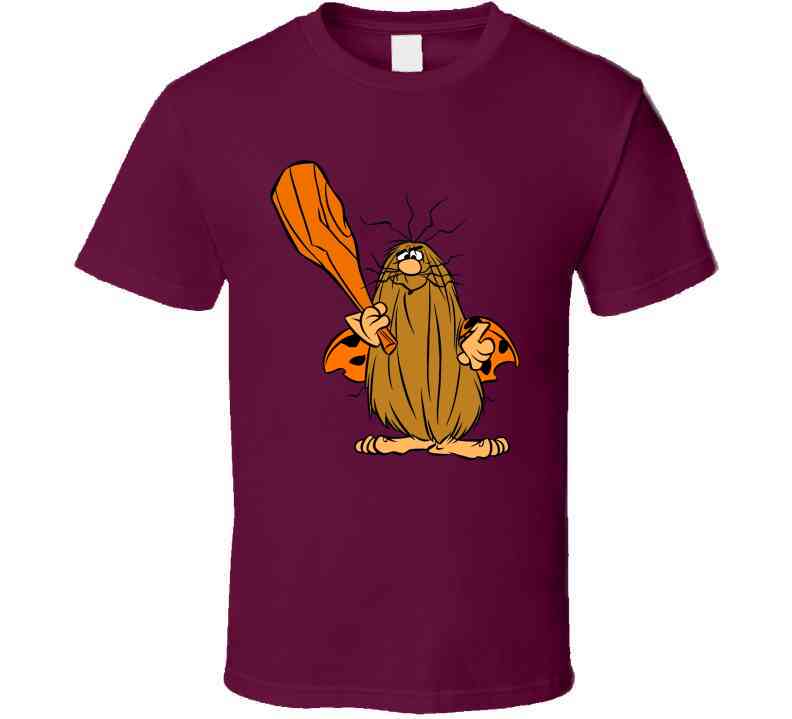 Captain Caveman Retro Cartoon Cool T Shirt