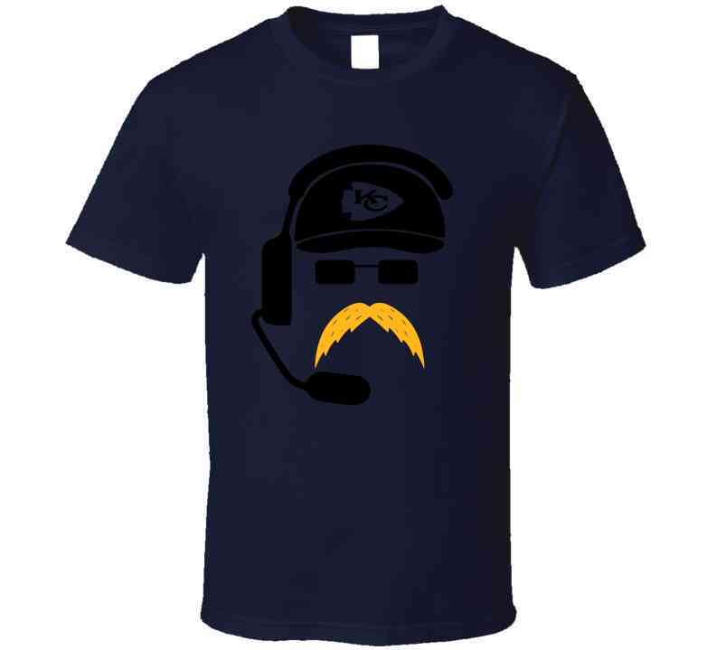 Andy Reid Kansas City Moustache Fan Cool T Shirt