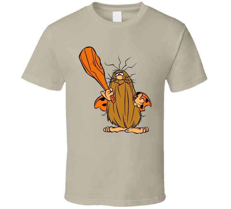 Captain Caveman Retro Cartoon Cool T Shirt