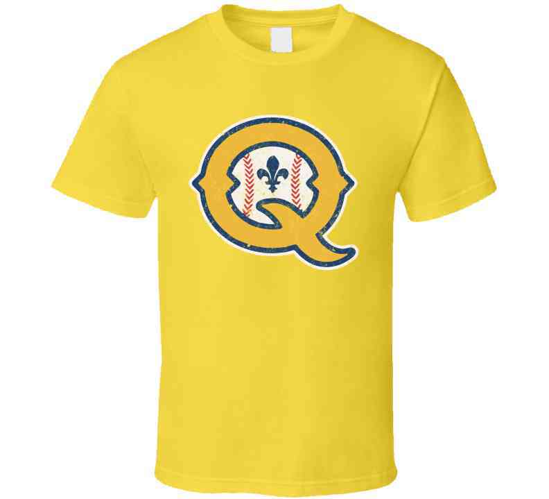 Quebec Capitales Q Canadian American Retro Pro Baseball Cool T Shirt