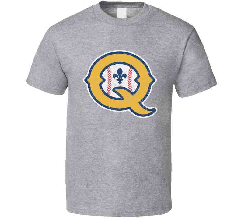 Quebec Capitales Q Canadian American Retro Pro Baseball Cool T Shirt