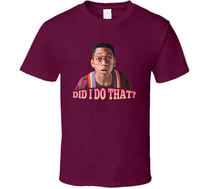 Family Matters Did I Do That Cool T Shirt