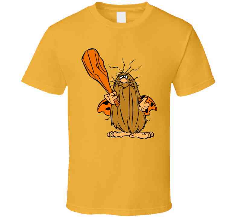 Captain Caveman Retro Cartoon Cool T Shirt