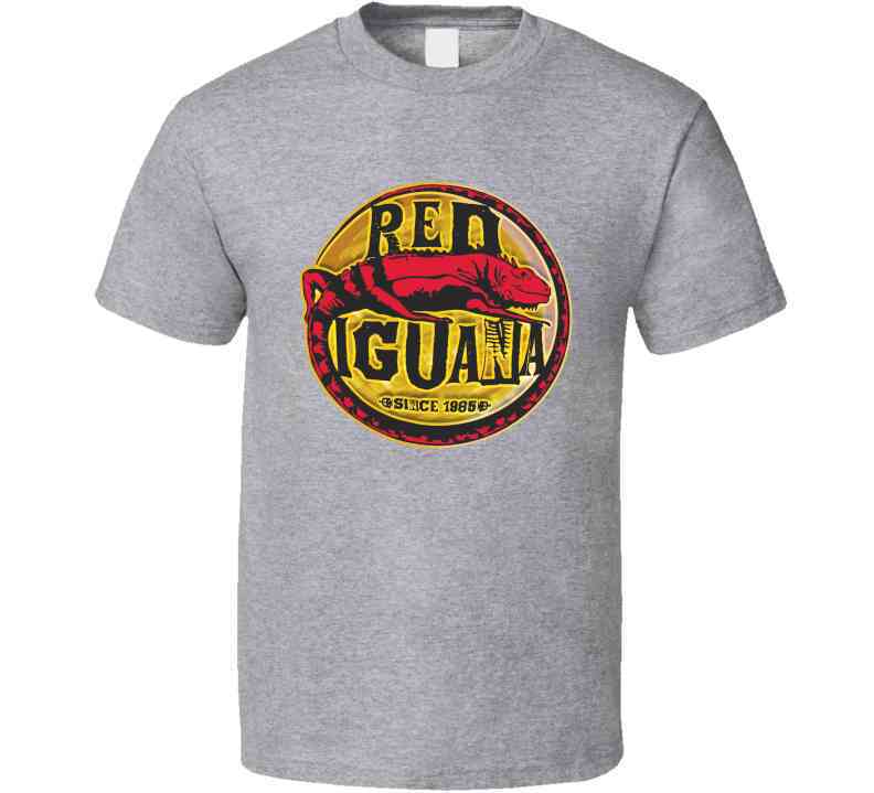 Red Iguana Salt Lake City Utah Restaurant Logo Cool Foodie T Shirt