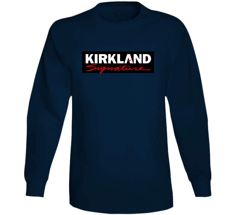 Kirkland Signature Best Over The Counter Medication Logo Long Sleeve Cool T Shirt