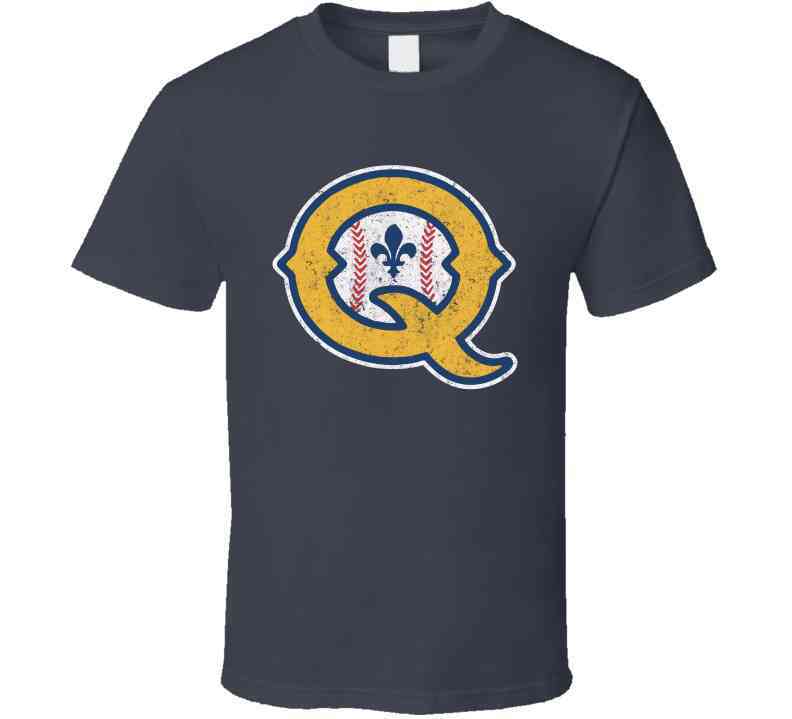 Quebec Capitales Q Canadian American Retro Pro Baseball Cool T Shirt