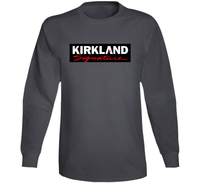 Kirkland Signature Best Over The Counter Medication Logo Long Sleeve Cool T Shirt