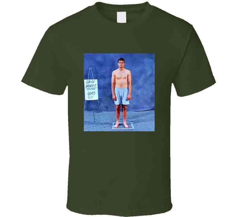 Ryan Jensen Wears Tom Brady's Combine Photo Funny Football Cool T Shirt