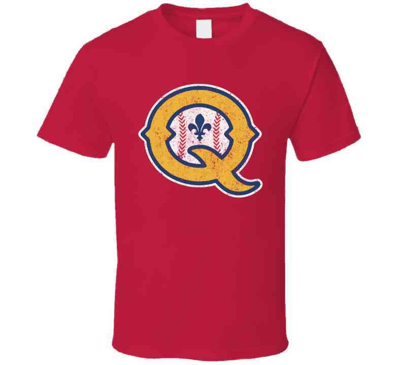 Quebec Capitales Q Canadian American Retro Pro Baseball Cool T Shirt
