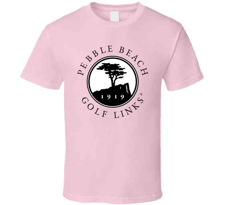 Us Open 1919 Pebble Beach Type Logo Pro Golf Fan Cool T Shirt