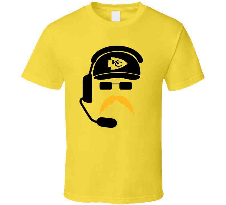 Andy Reid Kansas City Moustache Fan Cool T Shirt