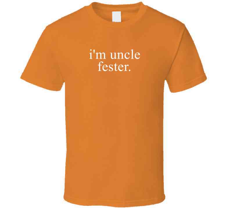 Uncle Fester Last Minute Popular Halloween Costume Addams Family T Shirt