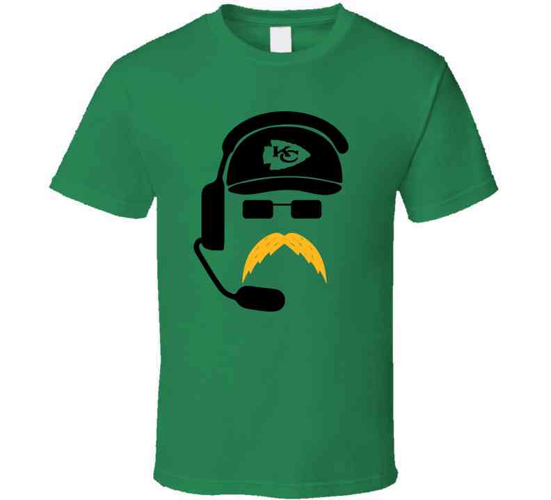 Andy Reid Kansas City Moustache Fan Cool T Shirt