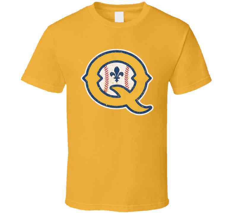 Quebec Capitales Q Canadian American Retro Pro Baseball Cool T Shirt
