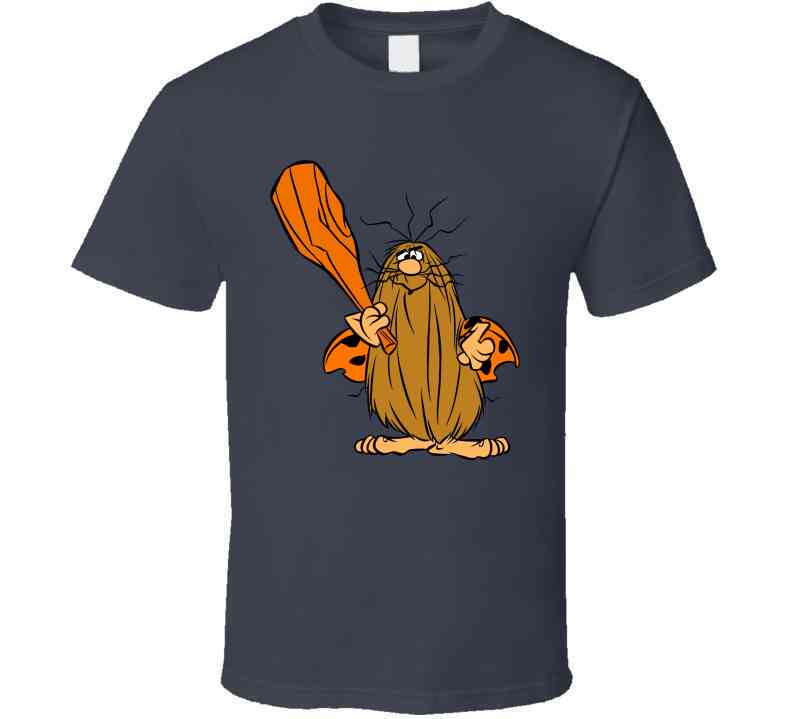 Captain Caveman Retro Cartoon Cool T Shirt