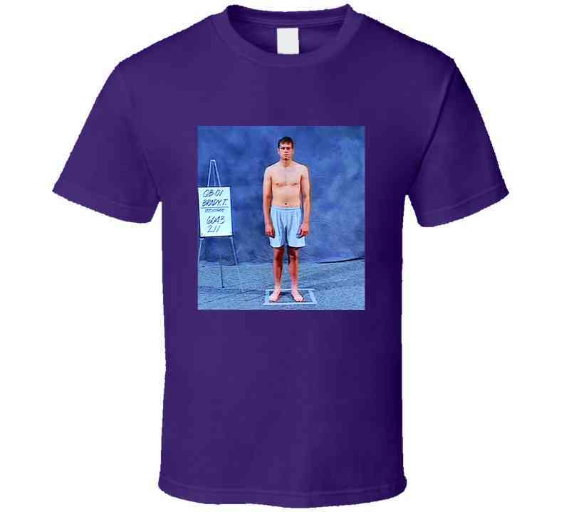 Ryan Jensen Wears Tom Brady's Combine Photo Funny Football Cool T Shirt