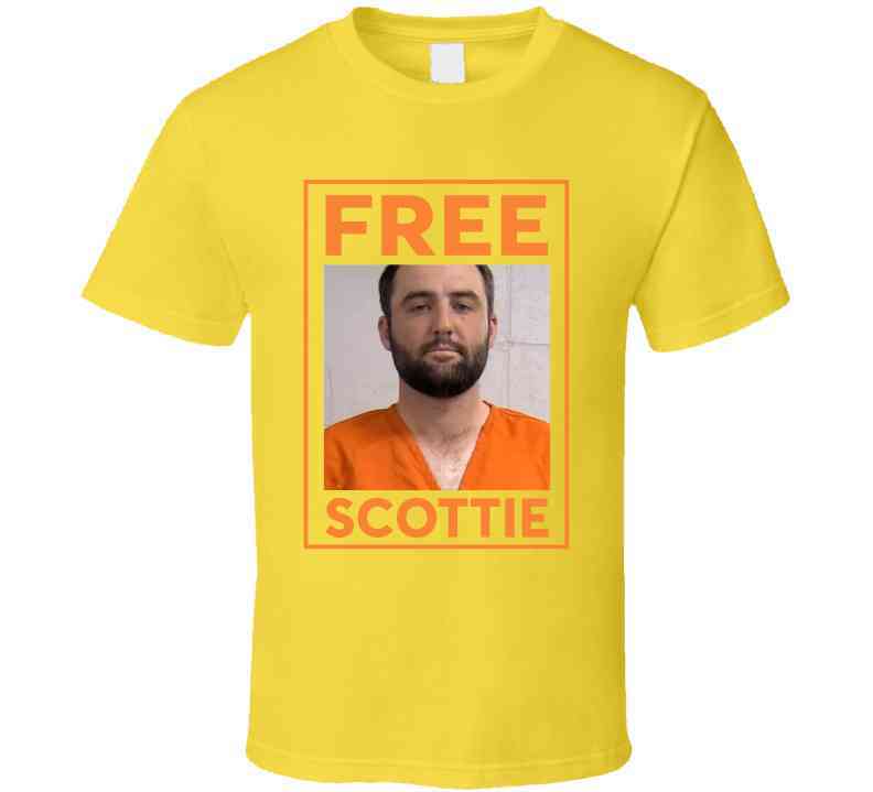 Free Scottie Scheffler Mugshot Cool T Shirt