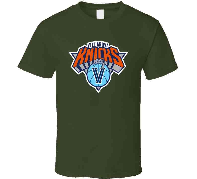 Villanova Knicks New York Mashup Parody Cool T Shirt