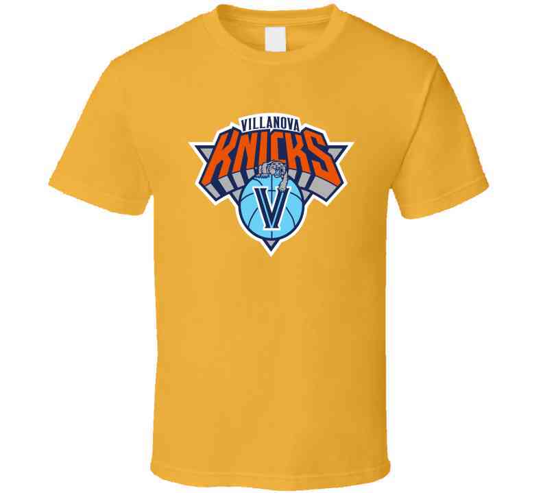 Villanova Knicks New York Mashup Parody Cool T Shirt