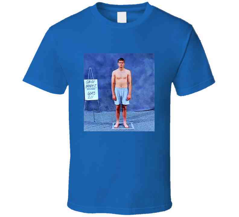 Ryan Jensen Wears Tom Brady's Combine Photo Funny Football Cool T Shirt