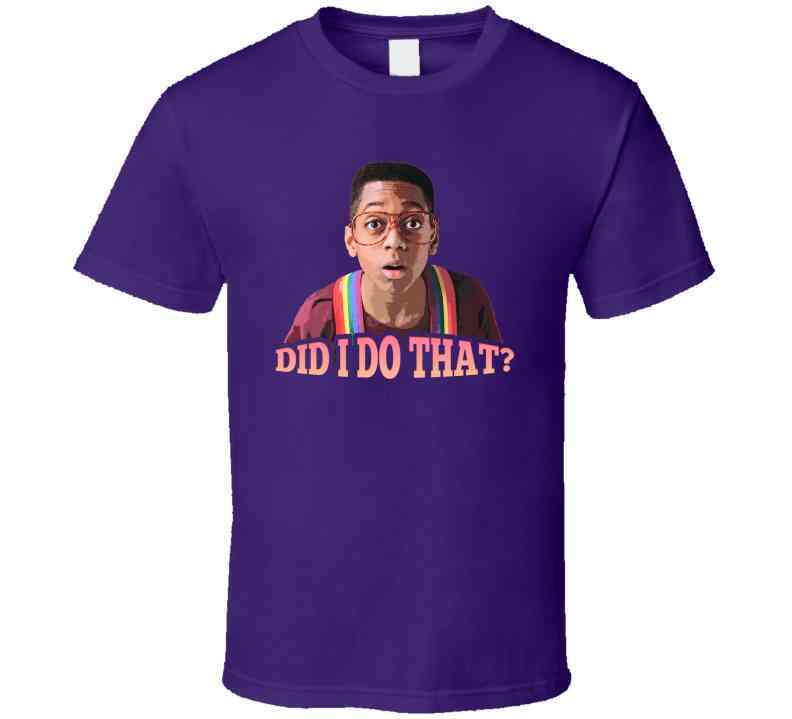 Family Matters Did I Do That Cool T Shirt