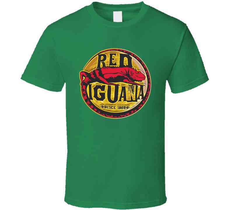 Red Iguana Salt Lake City Utah Restaurant Logo Cool Foodie T Shirt