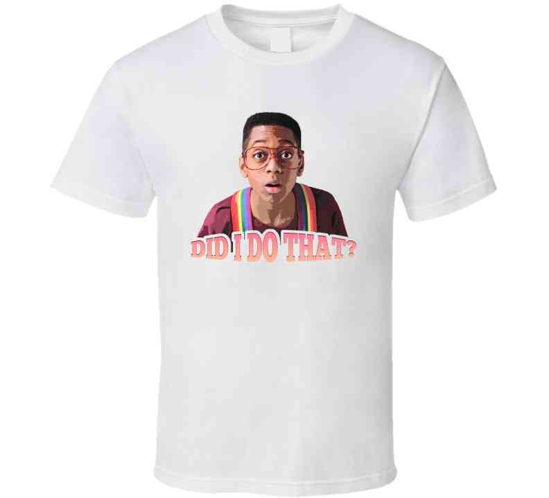 Family Matters Did I Do That Cool T Shirt