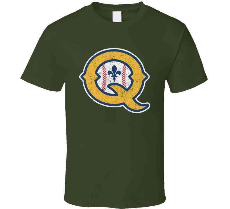 Quebec Capitales Q Canadian American Retro Pro Baseball Cool T Shirt