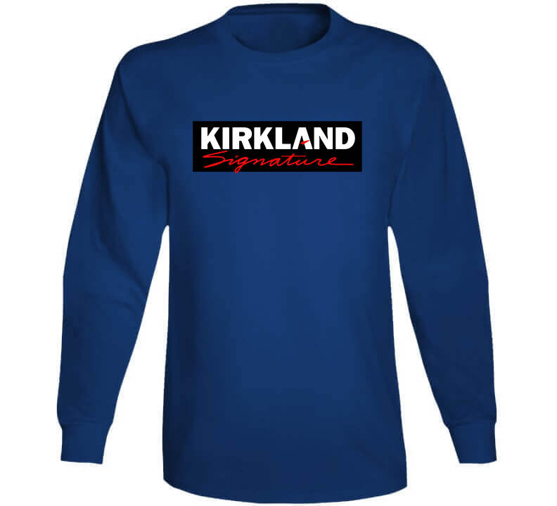Kirkland Signature Best Over The Counter Medication Logo Long Sleeve Cool T Shirt