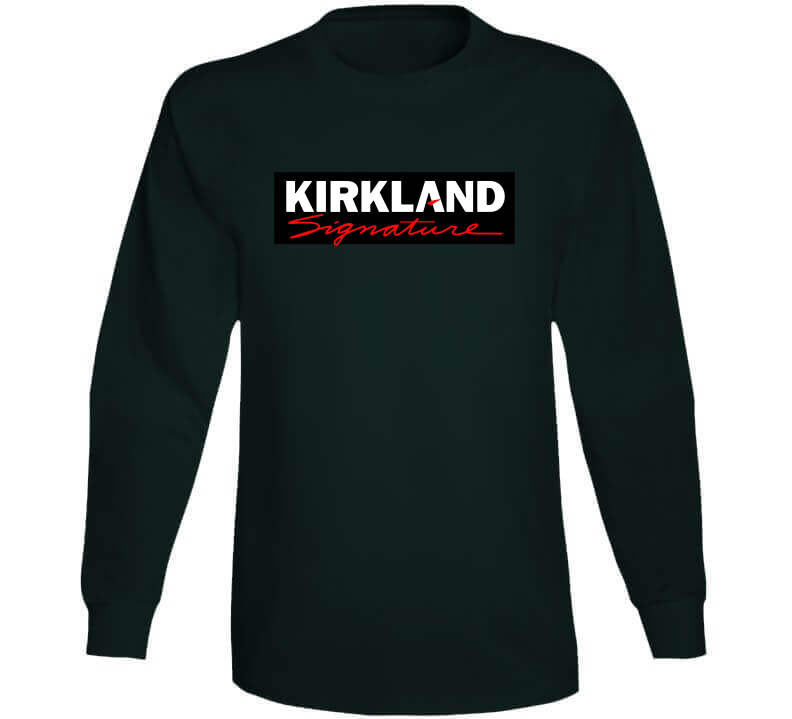 Kirkland Signature Best Over The Counter Medication Logo Long Sleeve Cool T Shirt