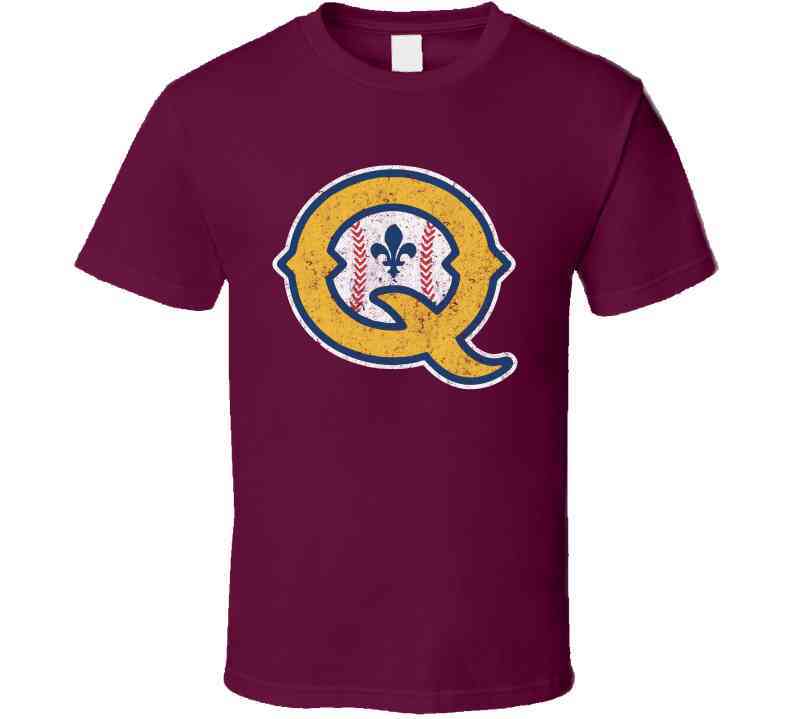 Quebec Capitales Q Canadian American Retro Pro Baseball Cool T Shirt