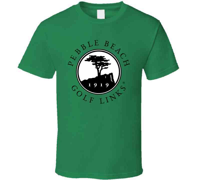 Us Open 1919 Pebble Beach Type Logo Pro Golf Fan Cool T Shirt