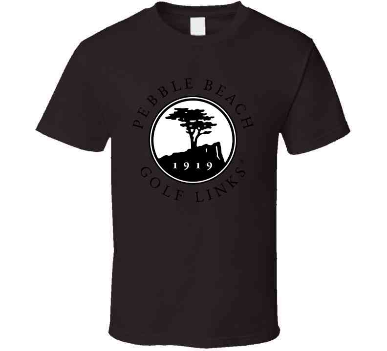 Us Open 1919 Pebble Beach Type Logo Pro Golf Fan Cool T Shirt