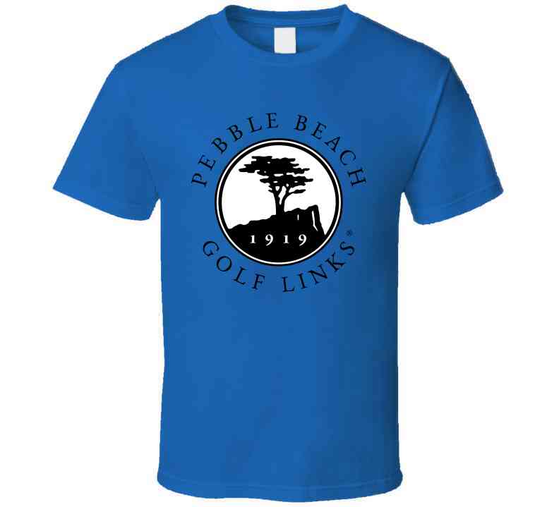 Us Open 1919 Pebble Beach Type Logo Pro Golf Fan Cool T Shirt