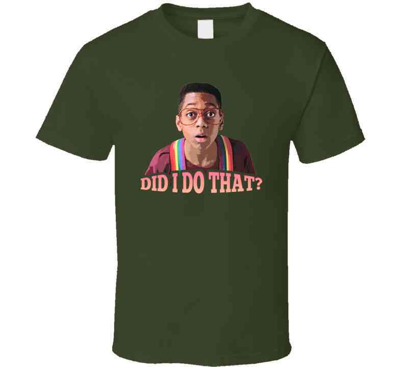 Family Matters Did I Do That Cool T Shirt